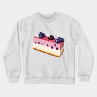 Blue RoseBerry Mousse Crewneck Sweatshirt